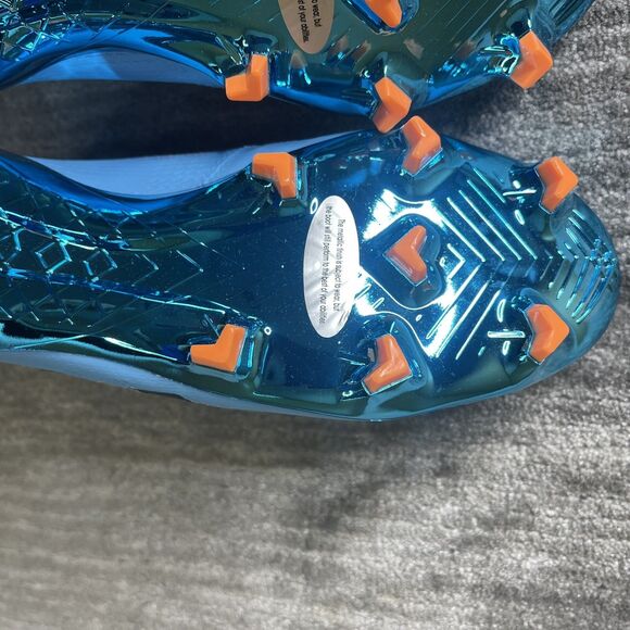 New Balance Furon v7+ Pro FG Mens 9 SF1H S75 Light Blue Soccer Cleats FuelCell - Picture 8 of 10